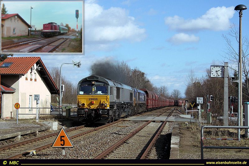 Eisenbahnseite.de Zwischen Chemnitz und Burgstädt Teil V